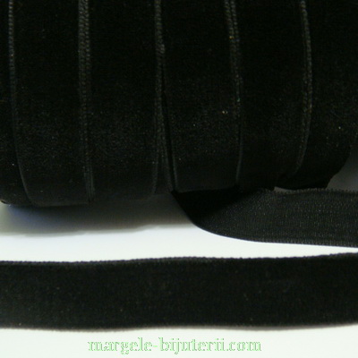 Panglica catifea neagra, 1.5 cm