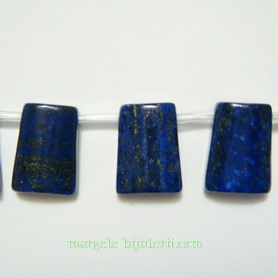Lapis Lazuli, trapez 18x10(12) x 7mm