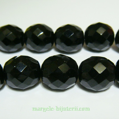 Cristale Cehia fire polish negre 14mm