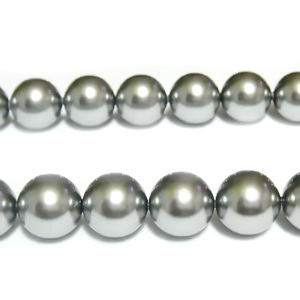 Swarovski Elements, Pearl 5810 Crystal Grey 10mm