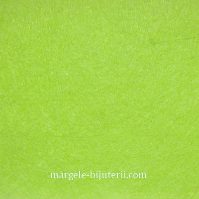 Fetru verde-olive, 30x20cm, grosime 1mm