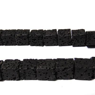 Lava neagra, cubica, 8~9mm