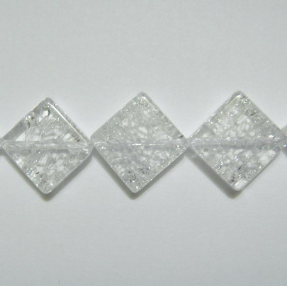Cristal de gheata, rombic, 12x12mm