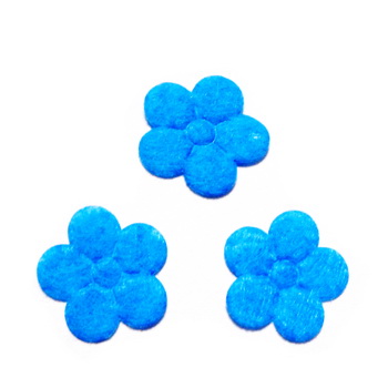 Fetru bleu, floare 18~20x0.4mm