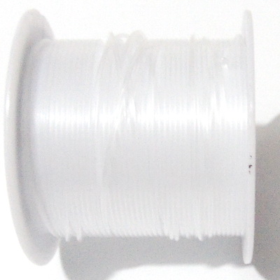 Fir nylon/guta neelastica, transparent, 1 mm, bobina 5 metri