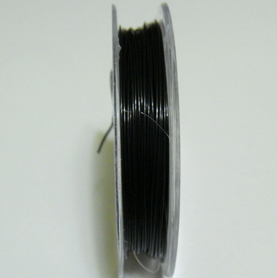 Sarma siliconata neagra, 0.45 mm-rola aprox 50m