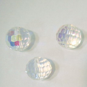Cristal sticla AB, fatelat, 10 mm