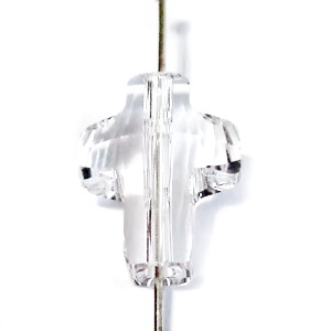Swarovski Elements, Cross Bead 5378-Crystal, 14mm