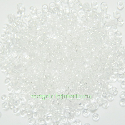Margele nisip, Rocaille Preciosa 11/0-2mm, transparente