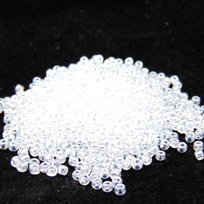 Margele TOHO rotunde, 11/0 : Transparent-Lustered Crystal 20 g