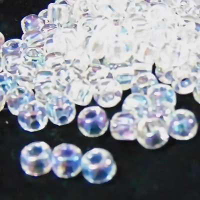 Margele TOHO, rotunde -  6/0 : Transparent-Rainbow Crystal 20 g
