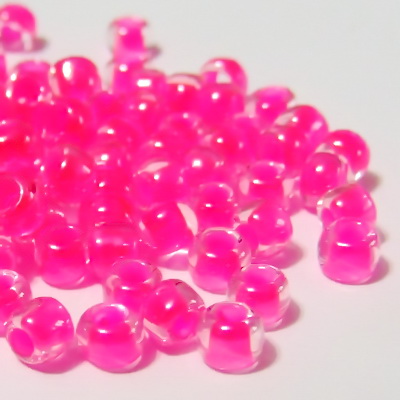 Margele TOHO, rotunde -  6/0 : Luminous Neon Pink