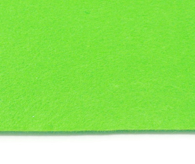 Fetru verde-lime, foaie 50x50cm, grosime 1.5mm 1 buc