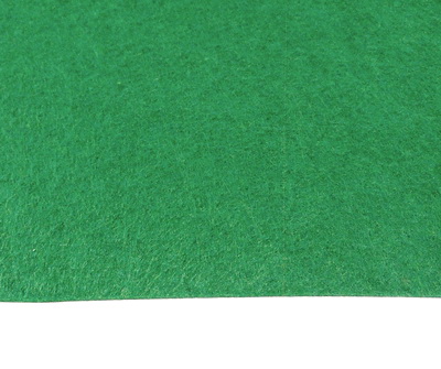 Fetru verde, foaie 50x50cm, grosime 1.5mm 1 buc