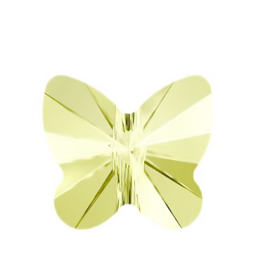 Swarovski Elements, Butterfly 5754-Jonquil, 6 mm
