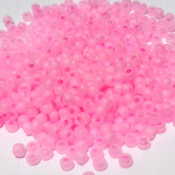 Margele TOHO rotunde 11/0 : Ceylon Frosted Innocent Pink 20 g