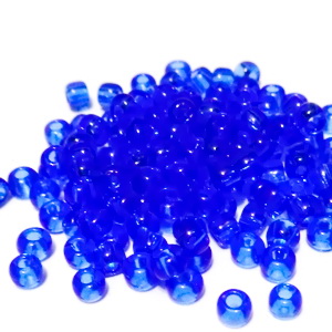 Margele TOHO - rotunde 6/0 : Transparent Sapphire 20 g