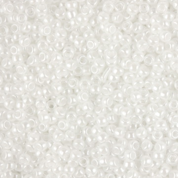 Margele TOHO - rotunde 11/0 : Opaque-Lustered White
