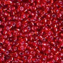 Margele TOHO rotunde 11/0 : Silver-Lined Ruby 20 g