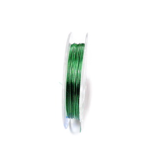 Sarma siliconata verde, 0.38 mm-rola aprox 10m
