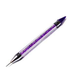 Creion cu varf de ceara pentru prins cristale, violet, 146x10~11.5mm