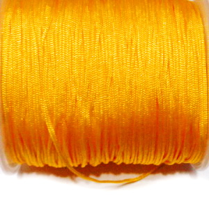 Snur shamballa, Dandelion, portocaliu, grosime 1 mm-bobina cca 100m 1 buc