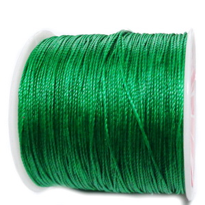 Snur Shamballa, verde, grosime 0.5mm