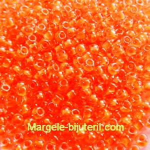 Margele TOHO - rotunde 11/0 : Luminous Neon Orange 20 g