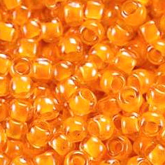 Margele TOHO - rotunde 11/0 : Luminous Neon Tangerine