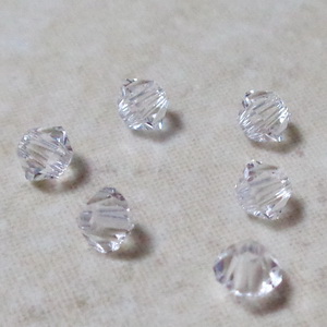 Margele Preciosa biconice Crystal - 3mm 1 buc