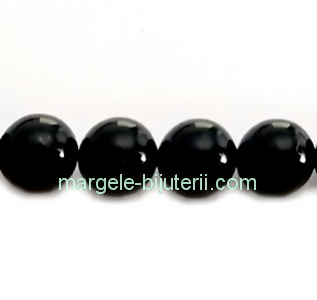 Perle Preciosa Magic Black 10mm 1 buc