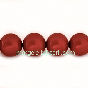 Perle Preciosa Red 10mm 1 buc