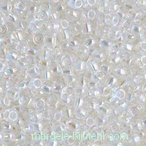 Margele TOHO - rotunde 11/0 : Transparent-Rainbow Crystal 20 g