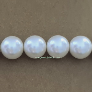 Perle Preciosa White 4mm  1 buc