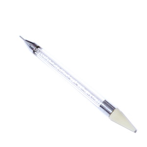 Creion cu varf de ceara pentru prins cristale, alb, 146x10~11.5mm 1 buc