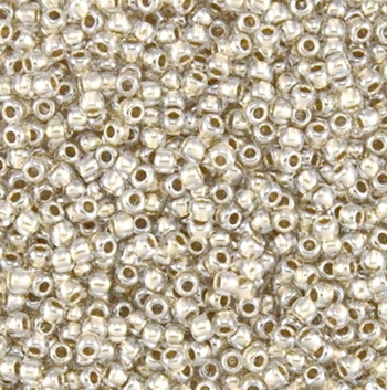 Margele TOHO , rotunde 11/0 : Gold,Lined Crystal