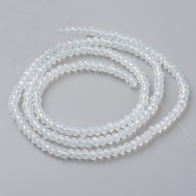 Cristale rondele 3x2mm, transparente-sir 155-160 bc 1 buc