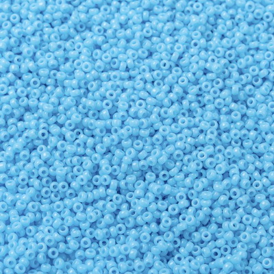 Margele Miyuki Rocailles,15/0, 1.5mm, (RR413) Opaque Turquoise Blue-5 g 1 buc