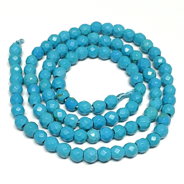 Turcoaz fatetat 4mm-sir 98 buc 1 buc