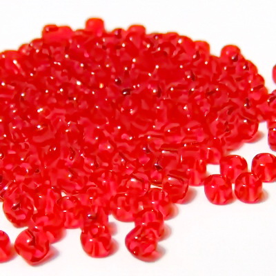 Margele TOHO, rotunde -  8/0 : Transparent Siam Ruby 20 g