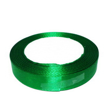 Satin verde, latime 16 mm-rola cca 22m 1 buc